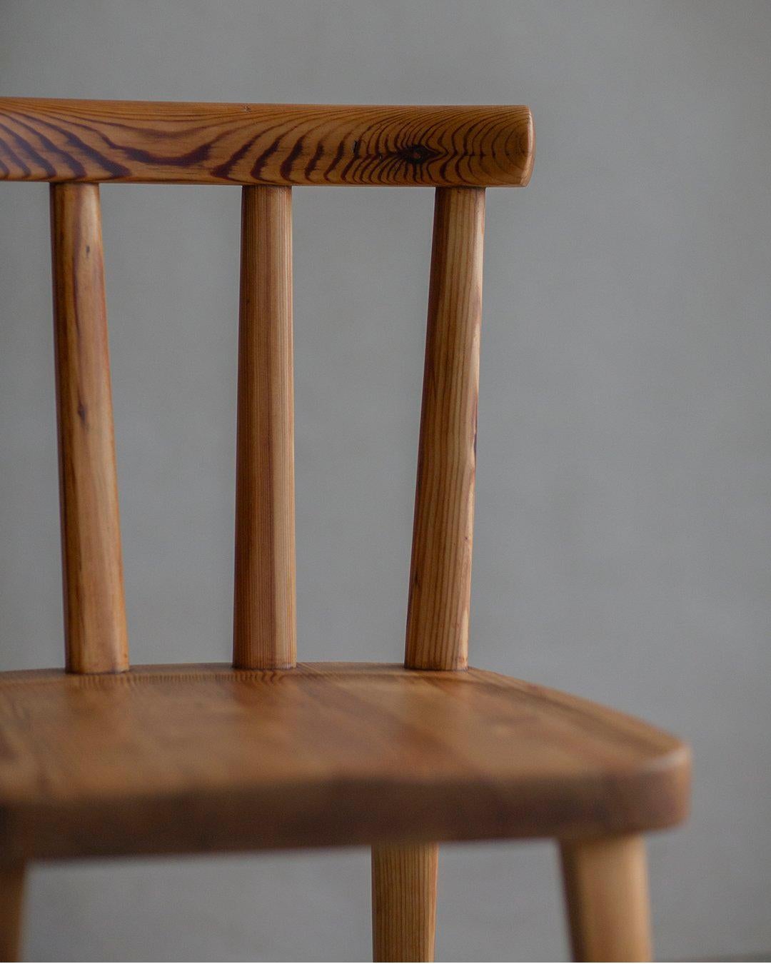 Mid-20th Century Axel Einar Hjorth - Utö Dining Chair - produced by Nordiska Kompaniet in Sweden For Sale