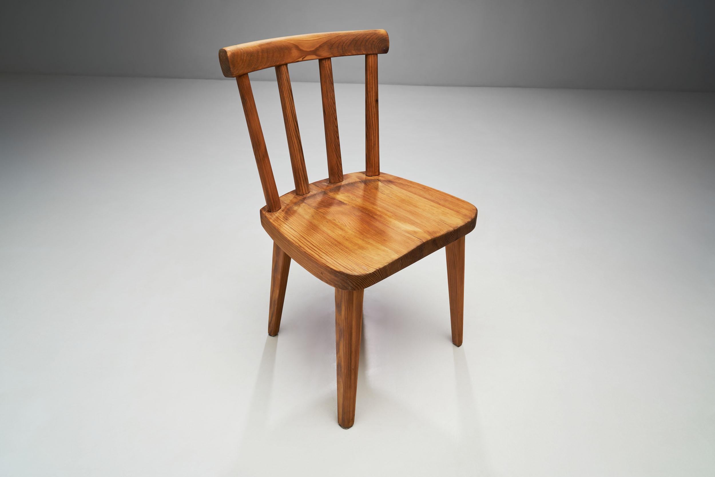 Axel Einar Hjorth “Utö” Dining Chairs for Nordiska Kompaniet, Sweden 1930s 3