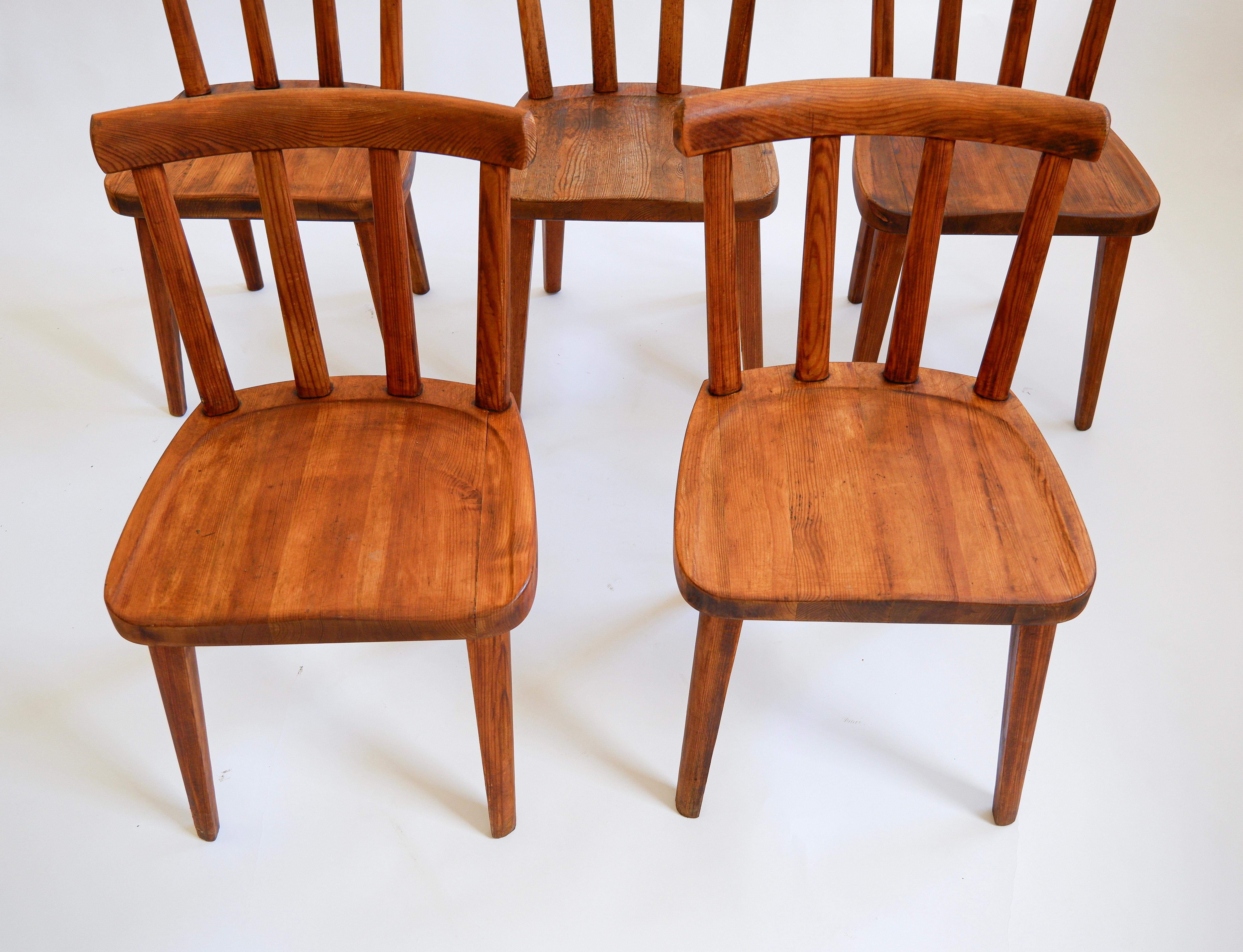Axel Einar Hjorth Utö set of 5 chairs for Nordiska Kompaniet, circa 1932 2