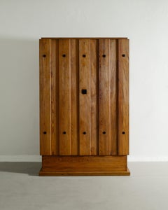 Axel Einar Hjorth Wooden "Lovö" Pine Cabinet for Nordiska Kompaniet, 1930s