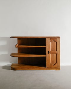 Axel Einar Hjorth Wooden Lovö Shelf in Pine for Nordiska Kompaniet Sweden, 1930s