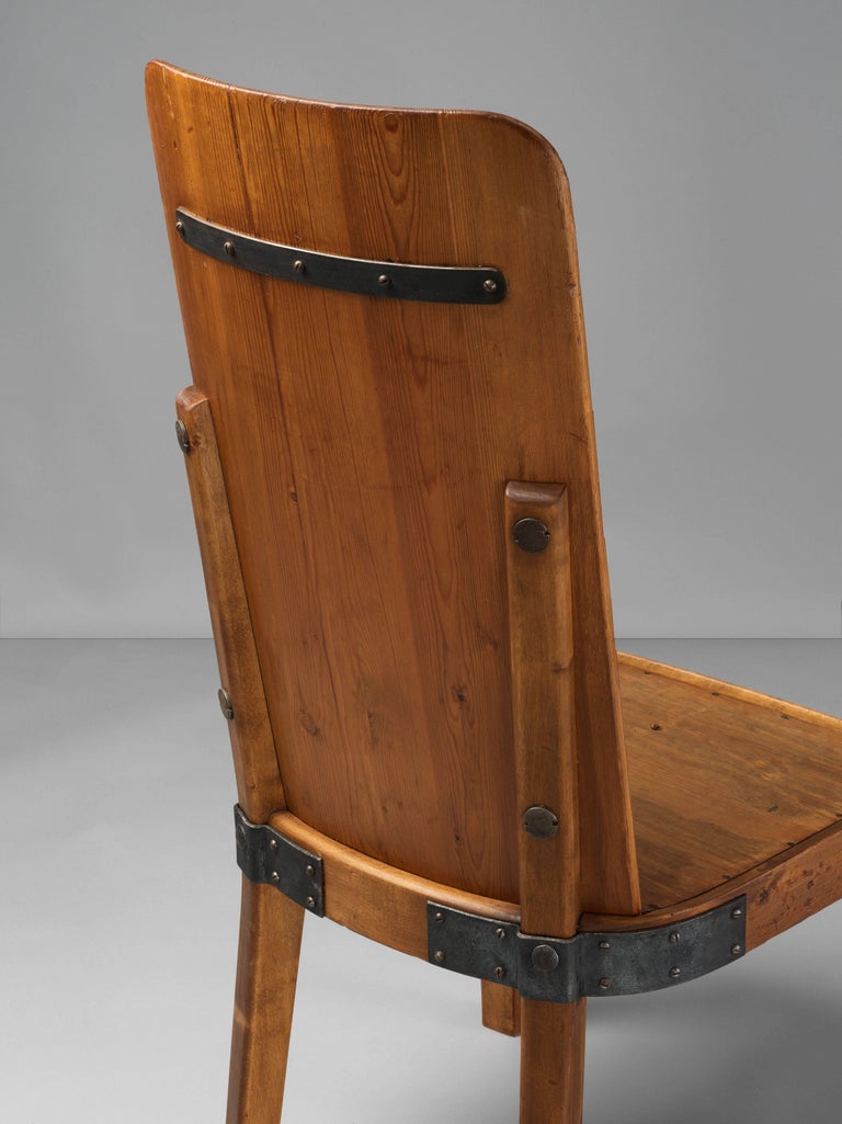 Axel Einar Hjorth Set of Six "Lovö" Dining Chairs, Pine ... (768 x 1025 Pixel)