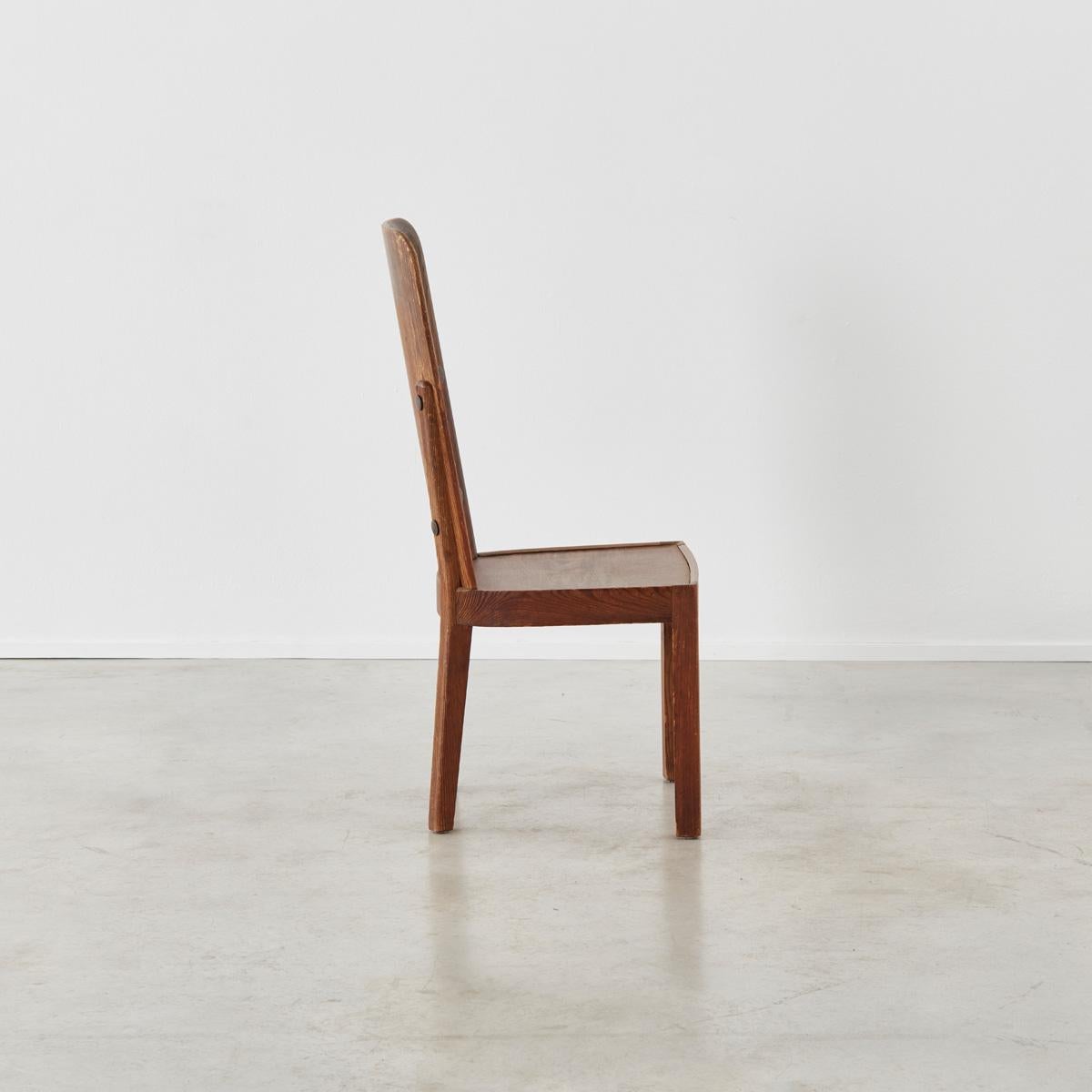 Modern Axel Einar HjorthLovö Chair in Pine, Nordiska Kompaniet, Sweden 1930s