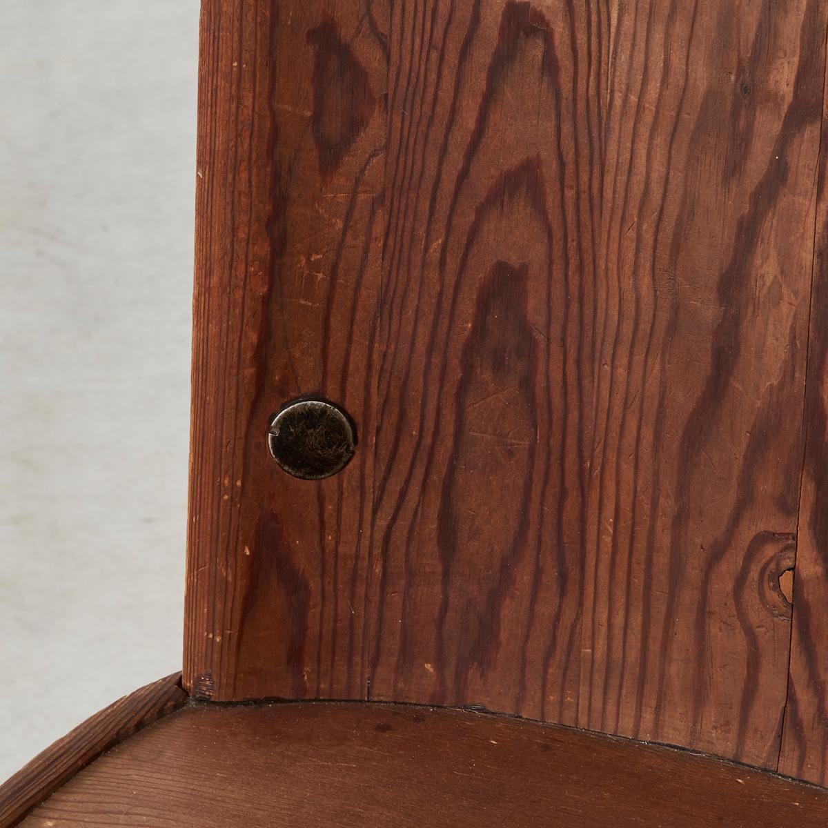 Mid-20th Century Axel Einar HjorthLovö Chair in Pine, Nordiska Kompaniet, Sweden 1930s