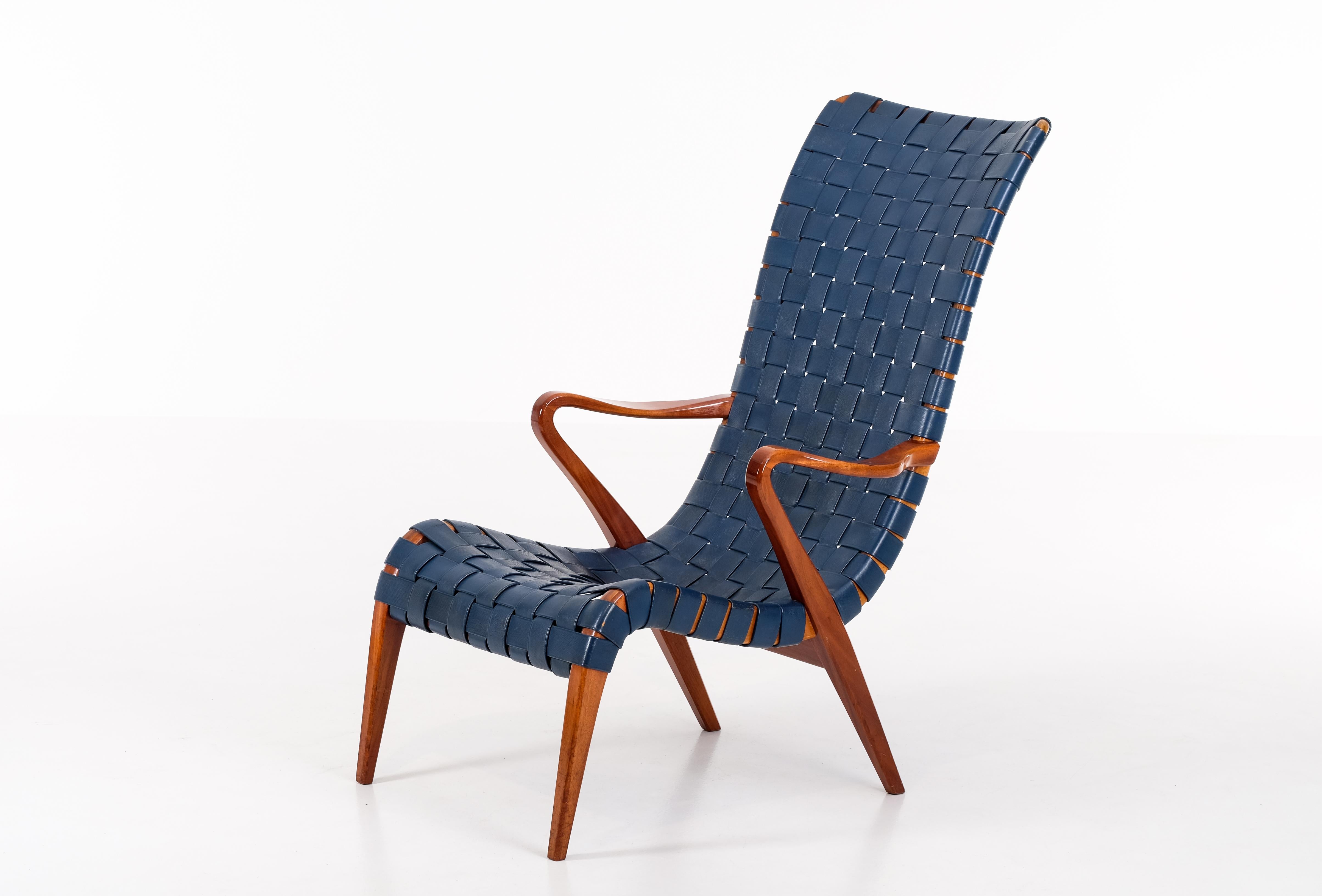 Swedish Axel Larsson Armchair by Bodafors, 1940s For Sale