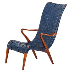 Vintage Axel Larsson Armchair by Bodafors, 1940s