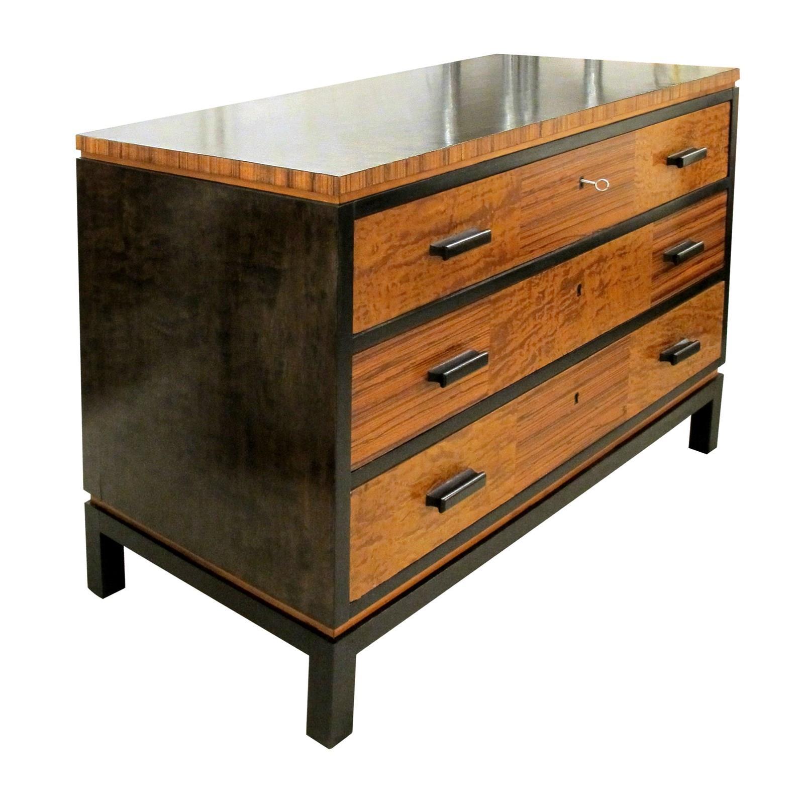 Mid-Century Modern Axel Larsson Chest of Drawers for SMF Bodafors, Sweden, 1940s For Sale