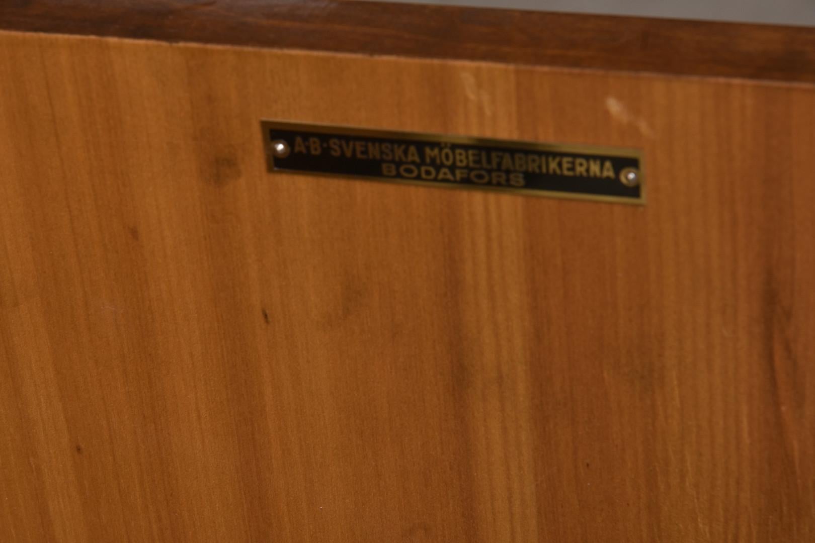 Swedish Axel Larsson Designed Bodafors Desk Cabinet Stunning For Sale