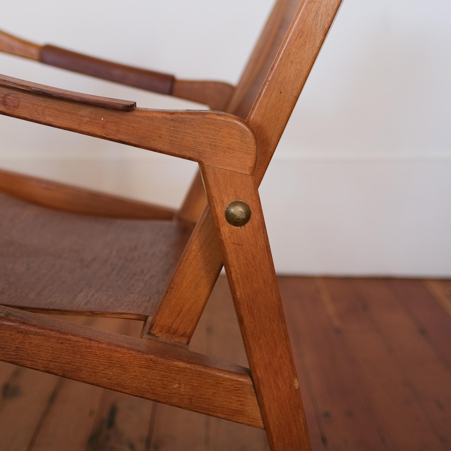 Swedish Axel Larsson Lounge Chair, Sweden, 1948 For Sale