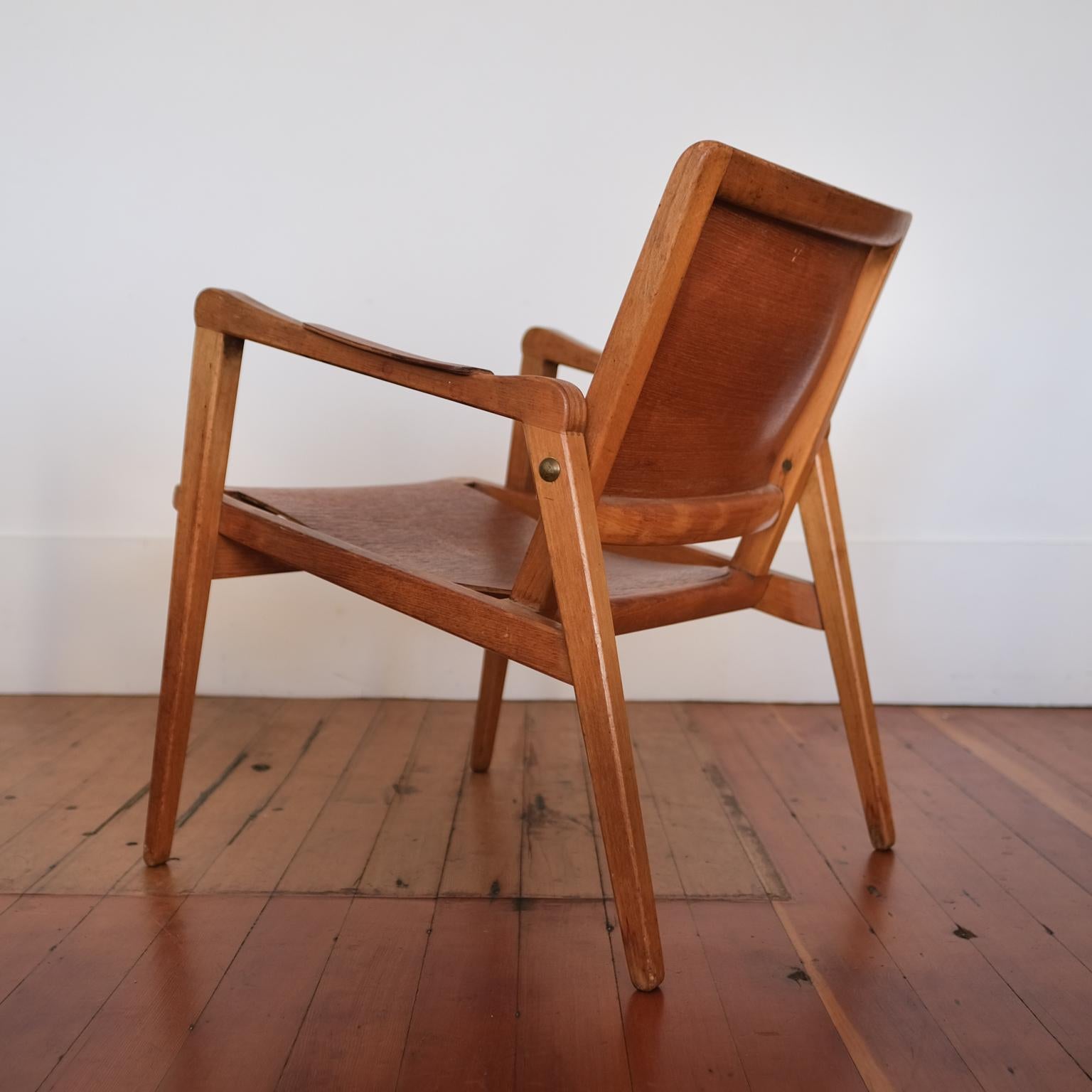Axel Larsson Lounge Chair, Sweden, 1948 In Good Condition For Sale In San Diego, CA
