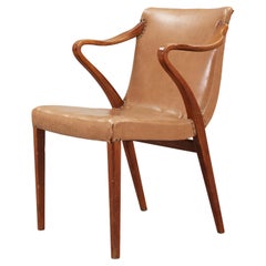 Fauteuil Axel Larsson modèle « 1208 » pour Bodafors Birchwood, Suède 1937