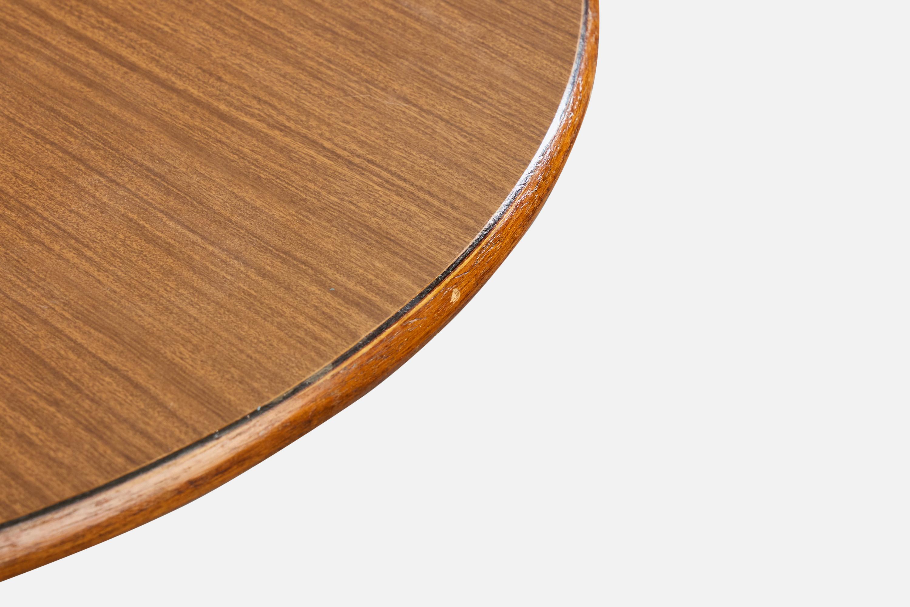 Bois Axel Larsson, Side Table, Wood, Sweden, 1940s en vente