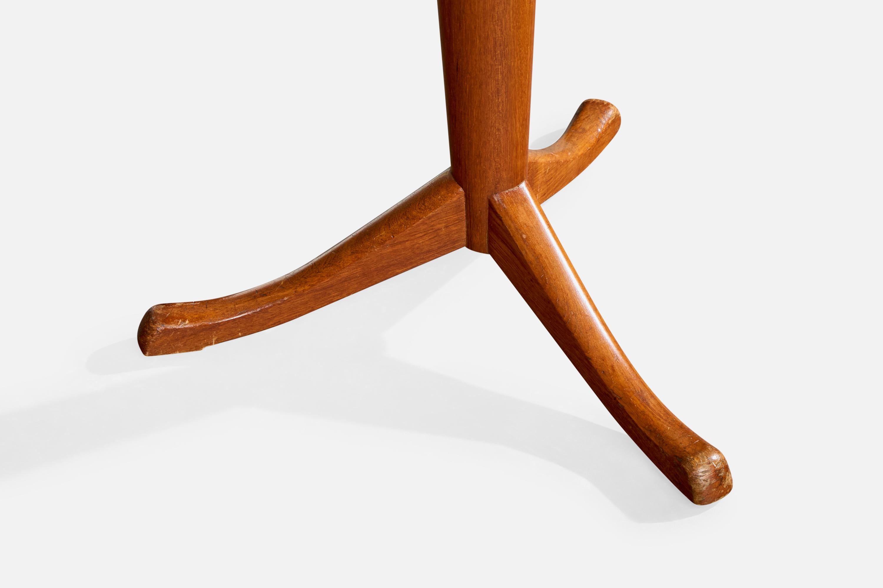 Axel Larsson, Side Table, Wood, Sweden, 1940s en vente 1