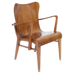 Axel Larsson, teak armchair for Svängsta Stilmöbler, 1950s