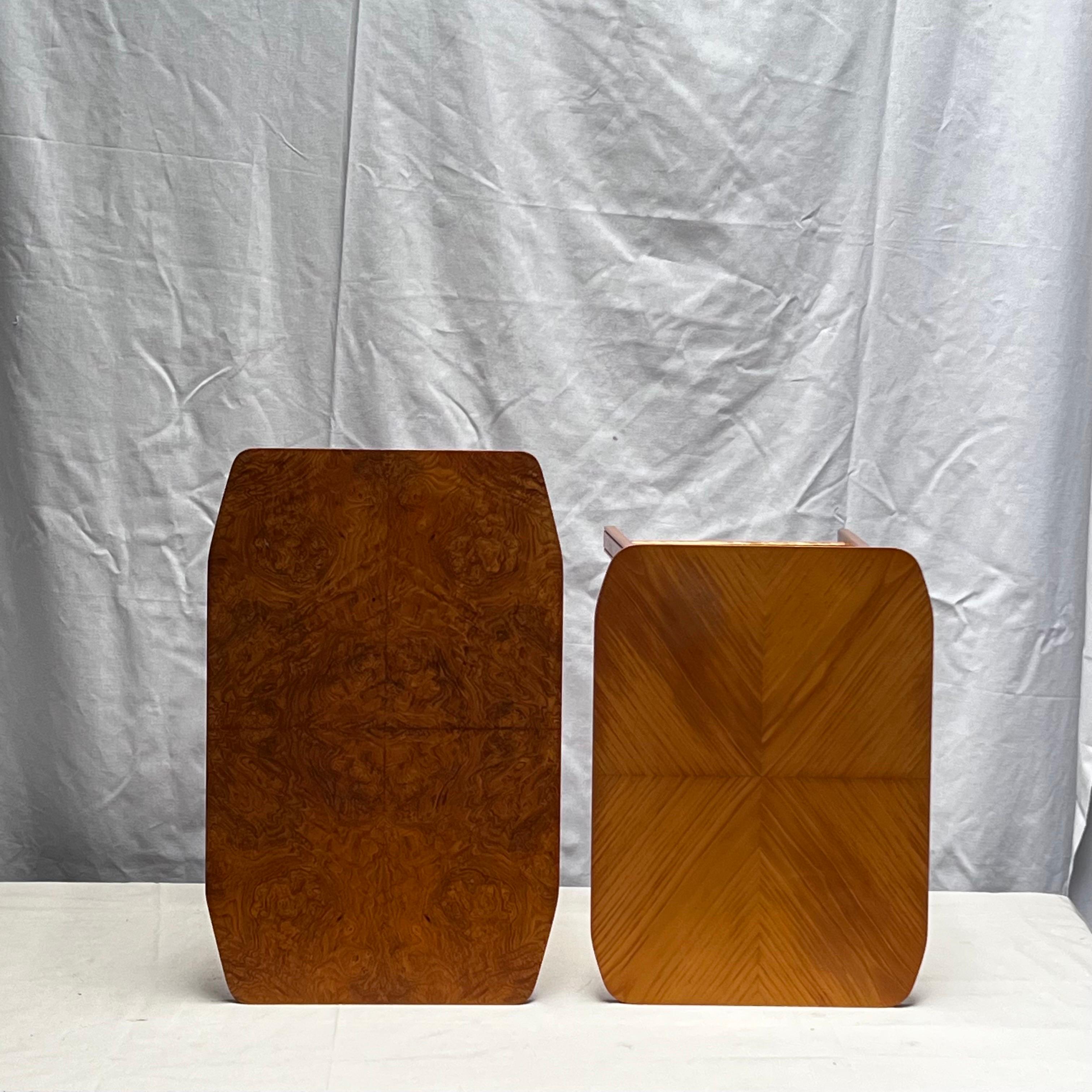 Axel Larsson two nesting tables for Bodafors 1930's All Original Decorative  For Sale 2