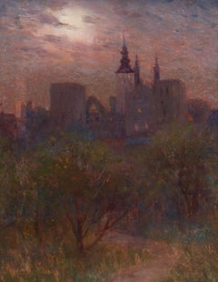 Evening Sun, View of Visby, c. 1896