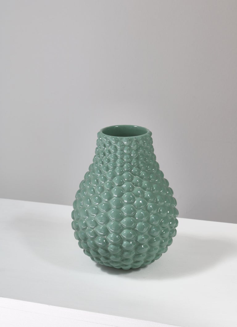 Axel Salto Budded Stoneware Vase Celadon Glazing "Ipsens", Denmark, 1930s  For Sale at 1stDibs | salto vase signatur, salto vase