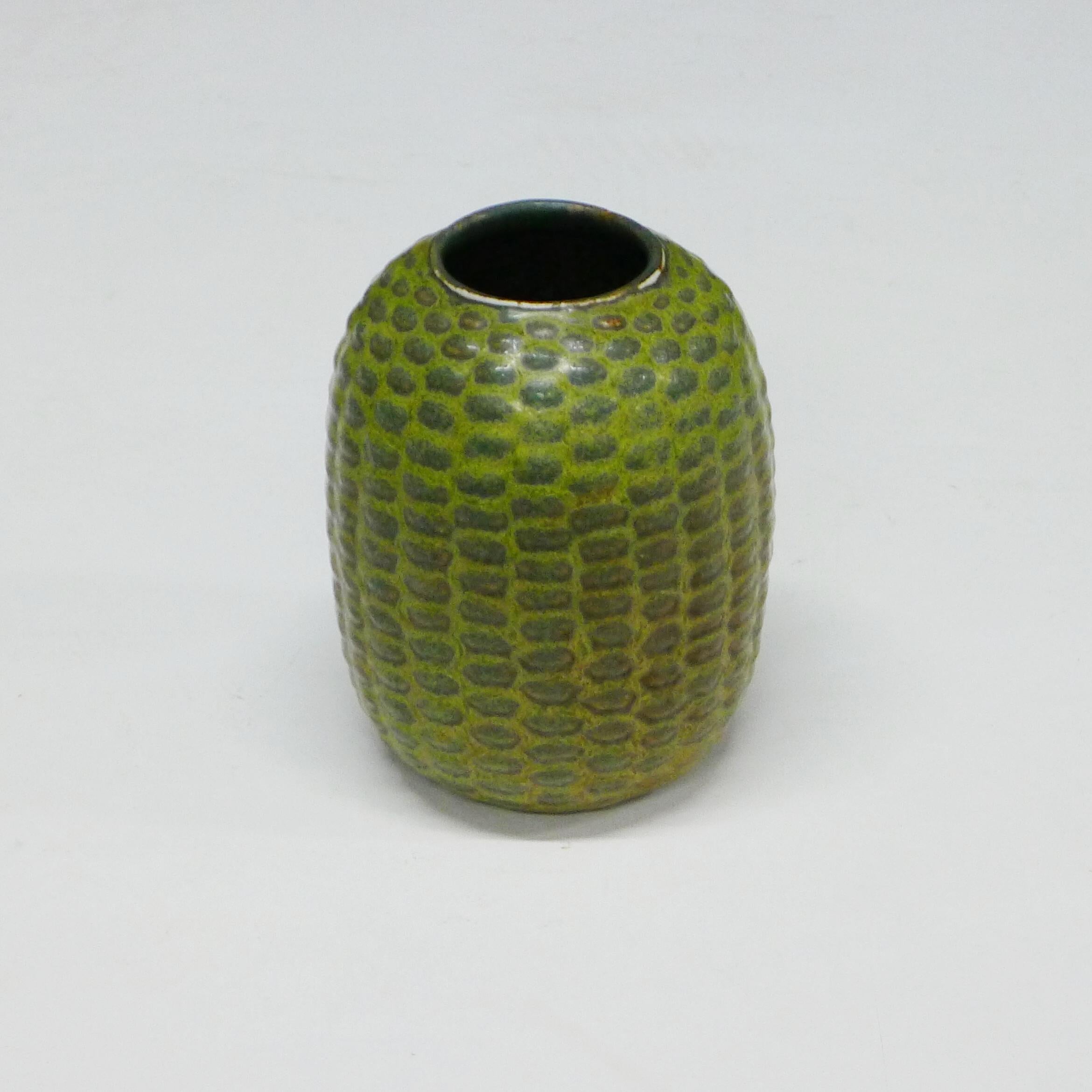 Stoneware Axel Salto for Royal Copenhagen, Budding Vase, model 20708, 1st quality For Sale