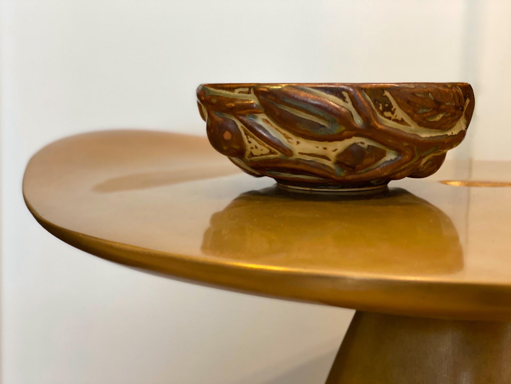 Axel Salto for Royal Copenhagen Ceramic Bowl, 1940s 1