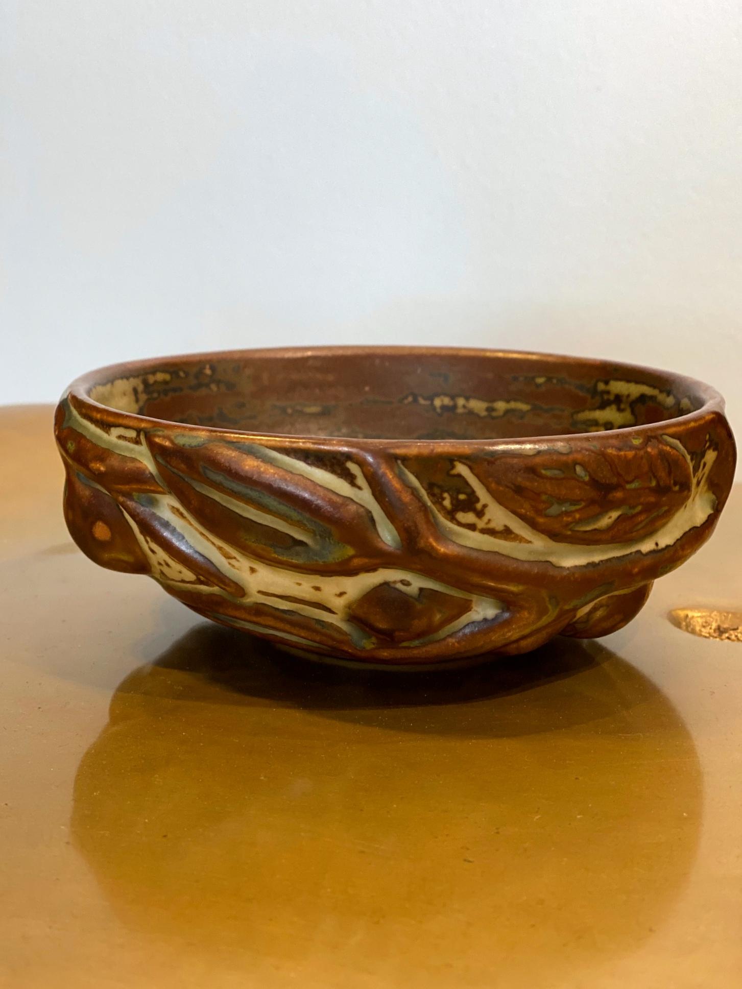 Axel Salto for Royal Copenhagen Ceramic Bowl, 1940s 2