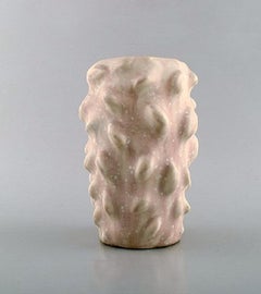 Axel Salto for Royal Copenhagen, Early Vase in Budding Style, 1940s