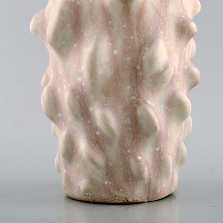 Mid-20th Century Axel Salto for Royal Copenhagen, Early Vase in Budding Style, 1940s