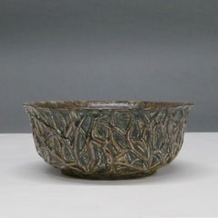 Axel Salto per Royal Copenhagen, Ciotola grande in ceramica, n. 20729, smalto Sung, 1965