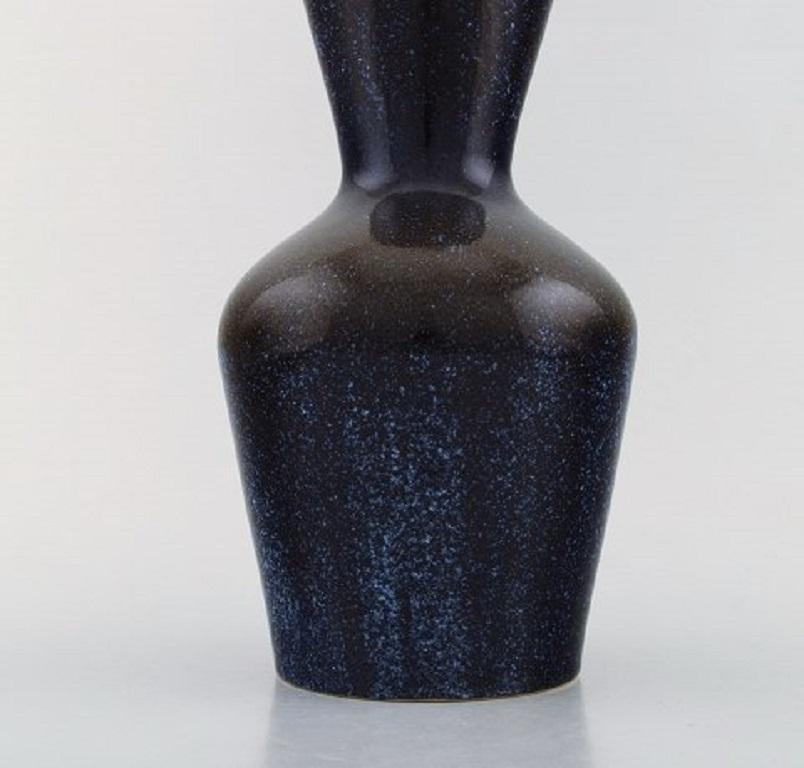 Mid-20th Century Axel Salto for Royal Copenhagen, Rare Colossal Triple Gourd-Shaped Vase, 1940s