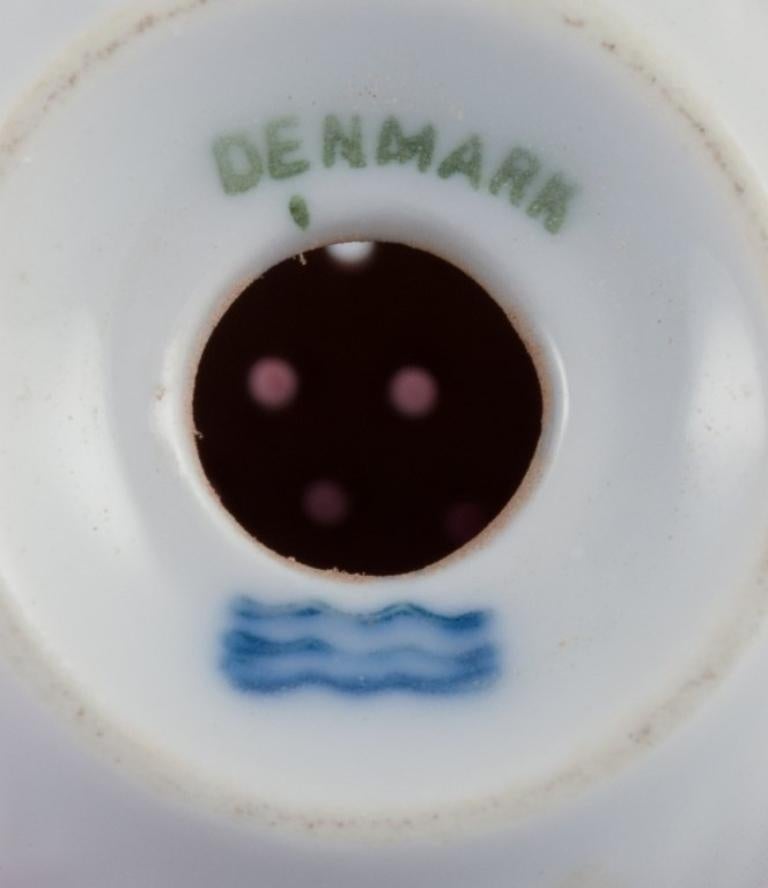 Axel Salto für Royal Copenhagen. Salz- und Pfefferset aus weißem Porzellan. im Angebot 3
