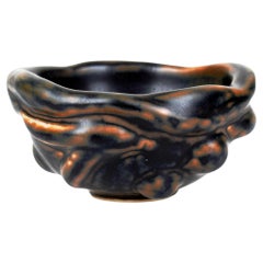Axel Salto Glazed Stoneware Bowl, Mid-Century, Scandinavian Axel Salto Glazed Stoneware Bowl, Mid-Century, Scandinavian