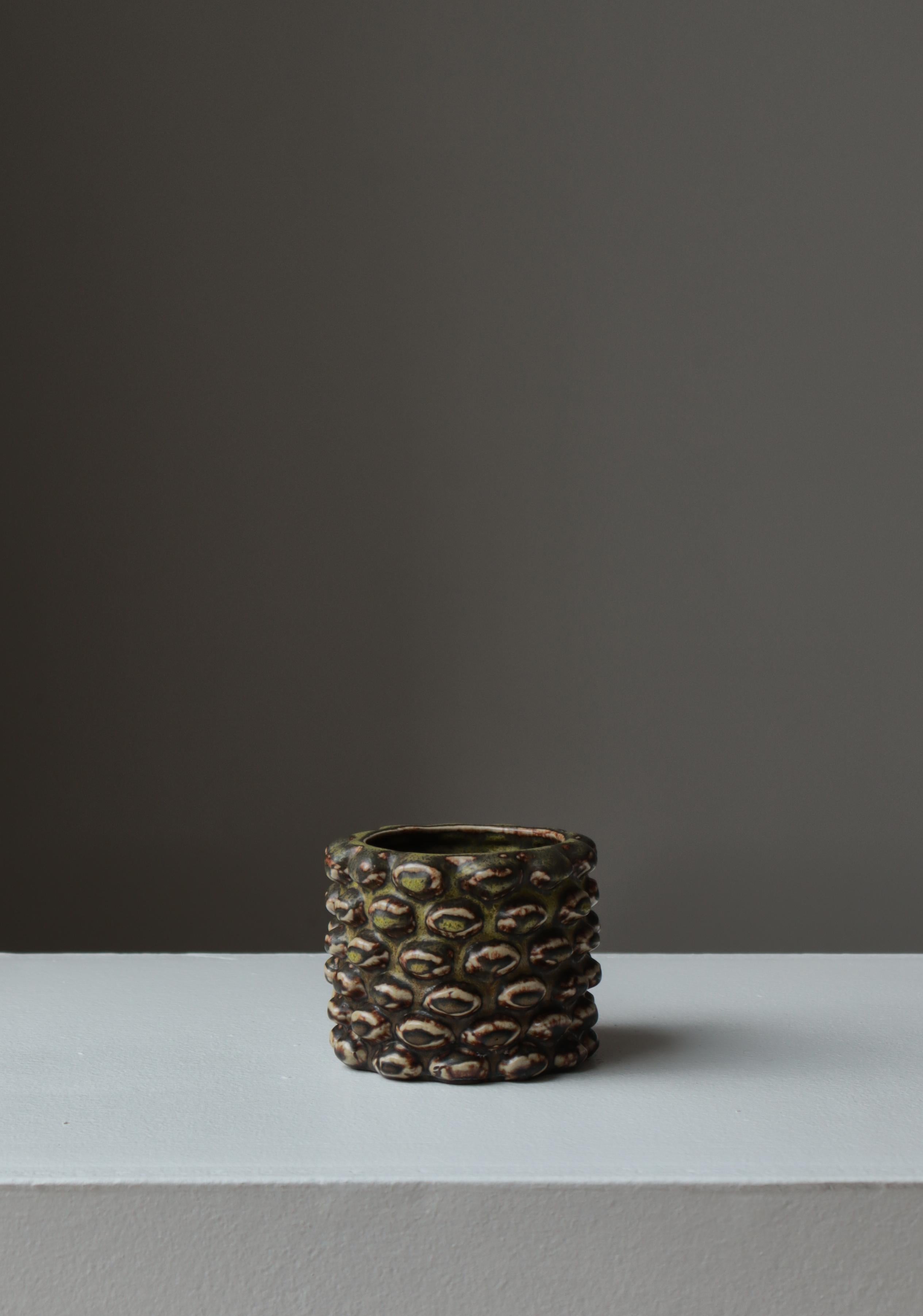 Tazza in gres The Modern Scandinavian n. 20702 Smalto Solfatara, 1944 In condizioni buone in vendita a Odense, DK