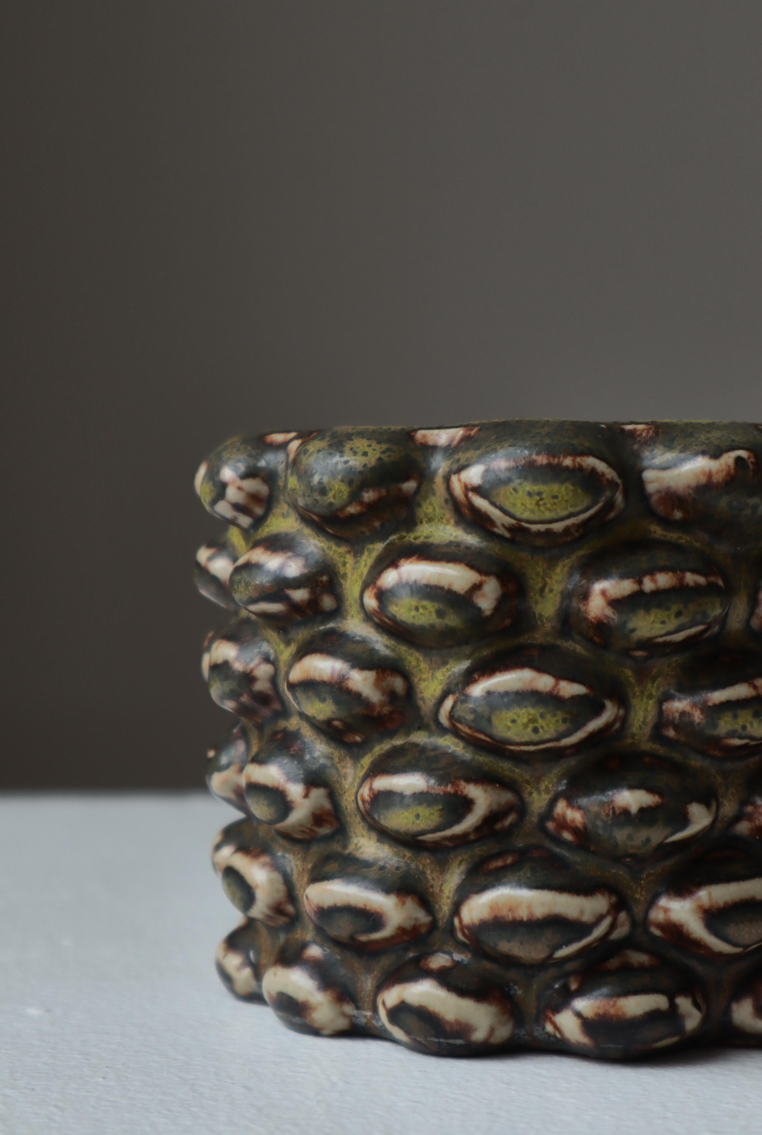 Tazza in gres The Modern Scandinavian n. 20702 Smalto Solfatara, 1944 in vendita 1