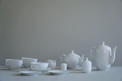 Axel Salto, Service Set in Porcelain from Royal Copenhagen, Midcentury, 1956