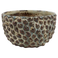 Stoneware bowl in 'Sung' glaze by Axel Salto