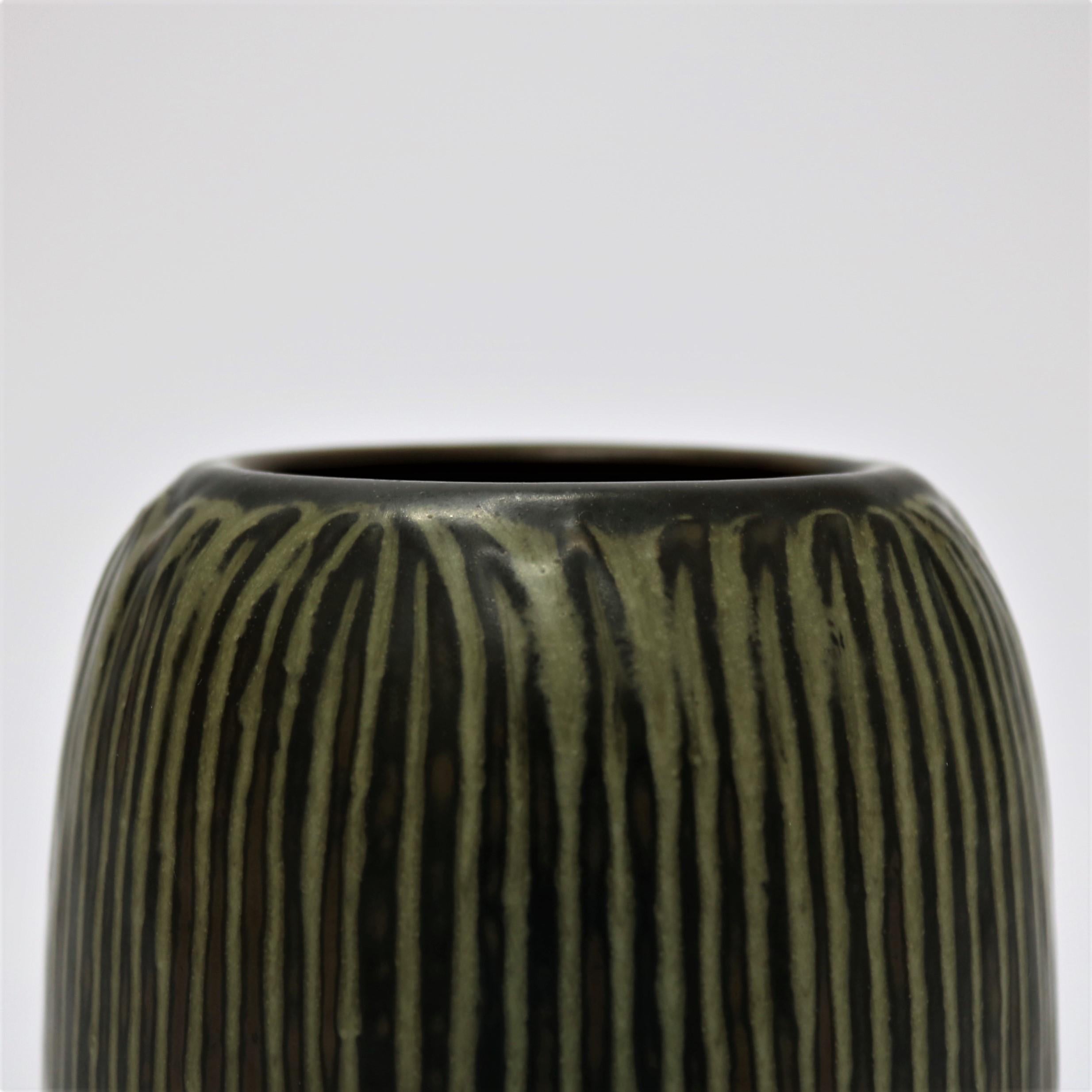 Danish Axel Salto Stoneware Vase for Royal Copenhagen