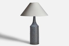 Axel Salto, Tischlampe, Steingut, Dänemark, 1940er Jahre