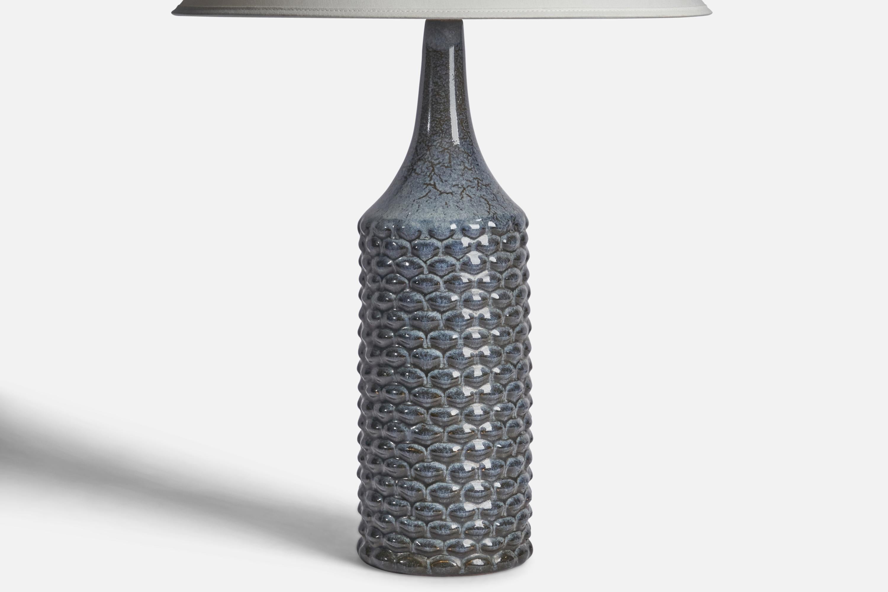 Scandinavian Modern Axel Salto, Table Lamp, Stoneware, Denmark, 1940s For Sale