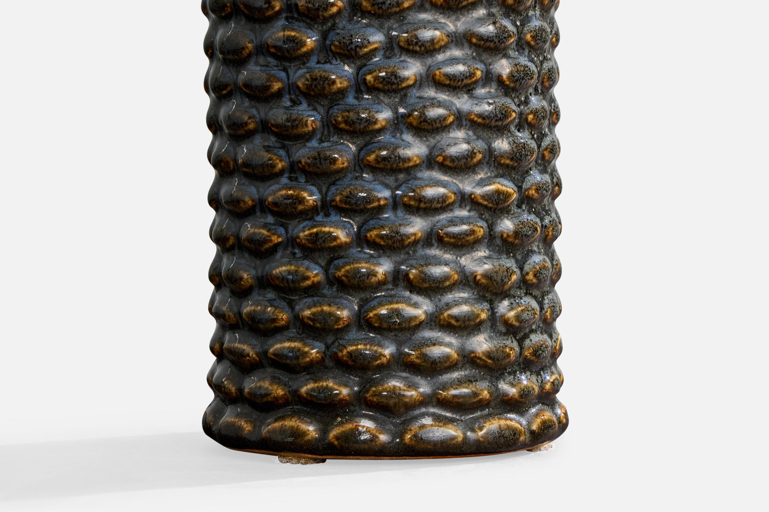 Axel Salto, Tischlampe, Steingut, Dänemark, 1940er Jahre im Angebot 1