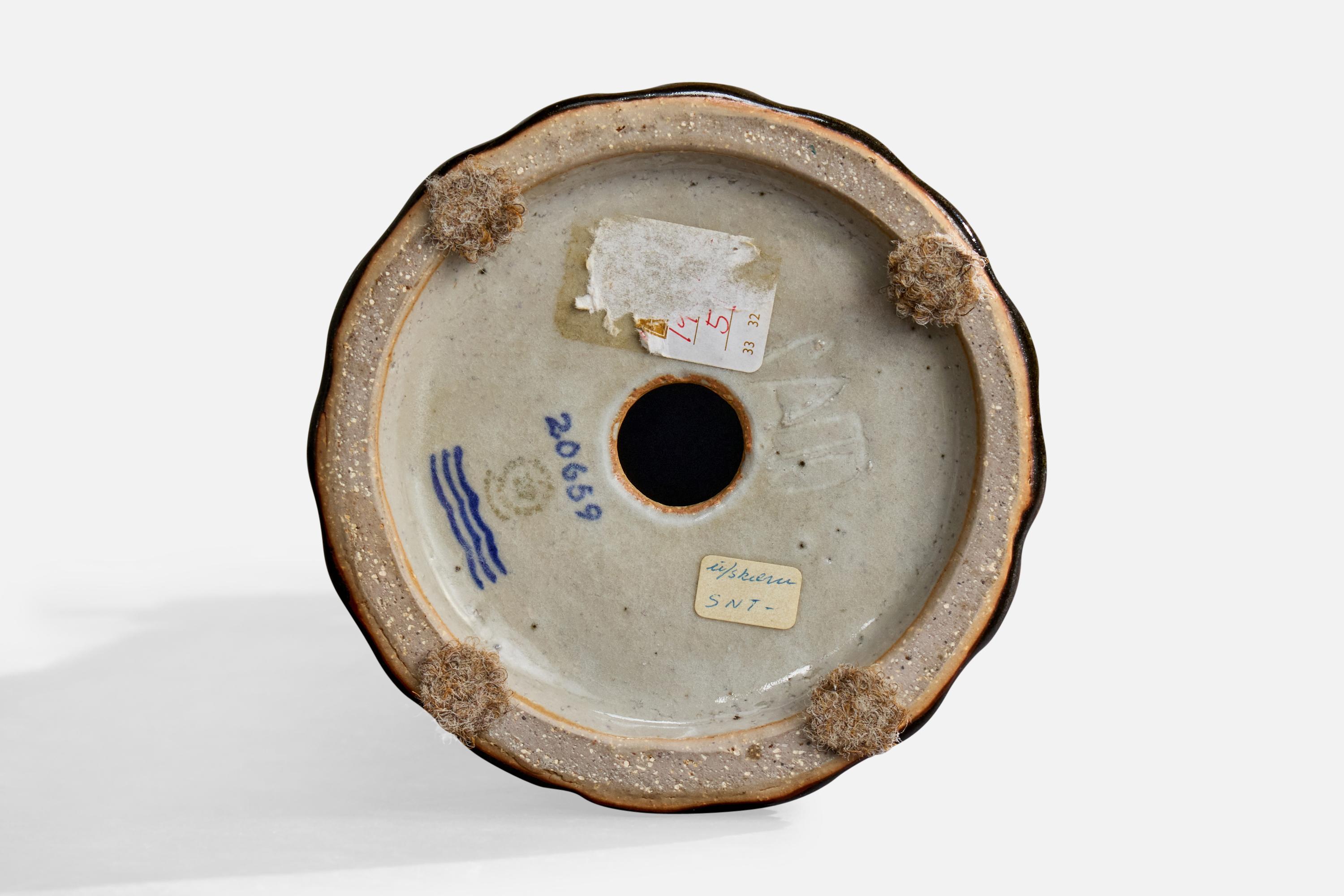 Axel Salto, Tischlampe, Steingut, Dänemark, 1940er Jahre im Angebot 2
