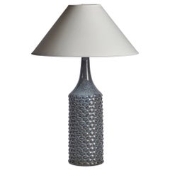 Axel Salto, lampe de table, grès, Danemark, années 1940