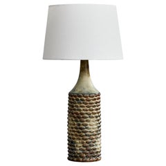 Axel Salto, Tischlampe, Steingut, Dänemark, 1940er Jahre