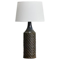 Axel Salto, Tischlampe, Steingut, Dänemark, 1940er Jahre