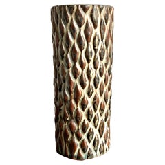 Vase Axel Salto pour Royal Copenhagen, dans son style galet, produit dans les années 1970