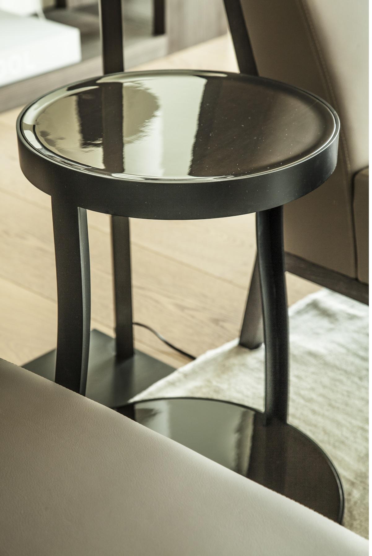 Modern Axel Side Table by LK Edition For Sale