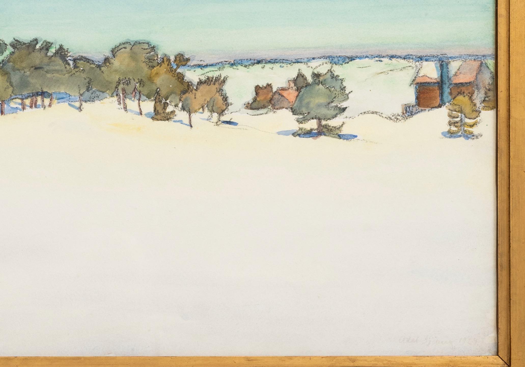 Sandhamn, arcipelago svedese Paesaggio invernale 5