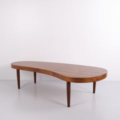 Axel Stensen Model PD 81 Rosewood Coffee Table for Povl Dinesen Denmark 1960s