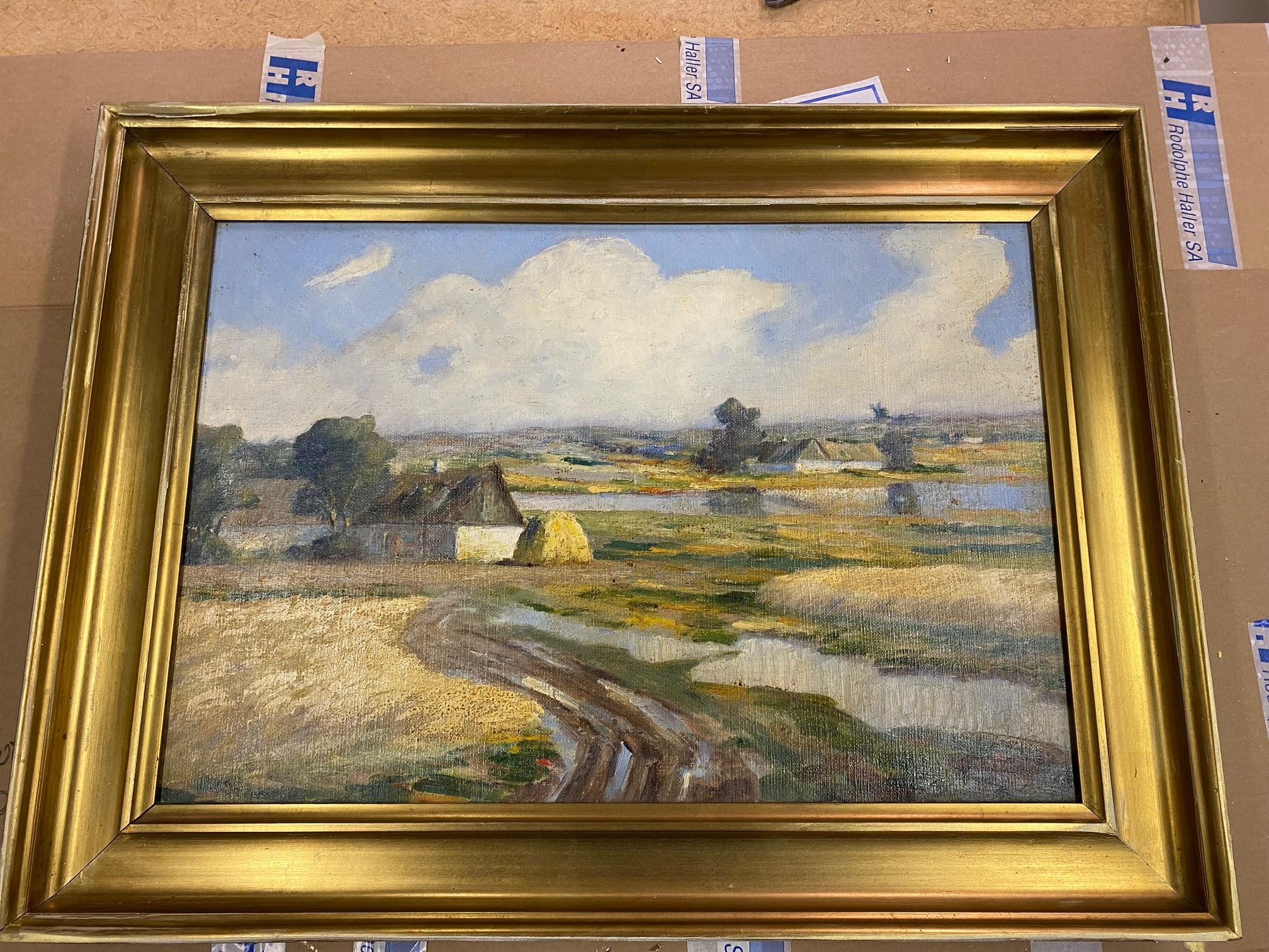 Paisaje Impresionista - Painting de Axel Tankmar