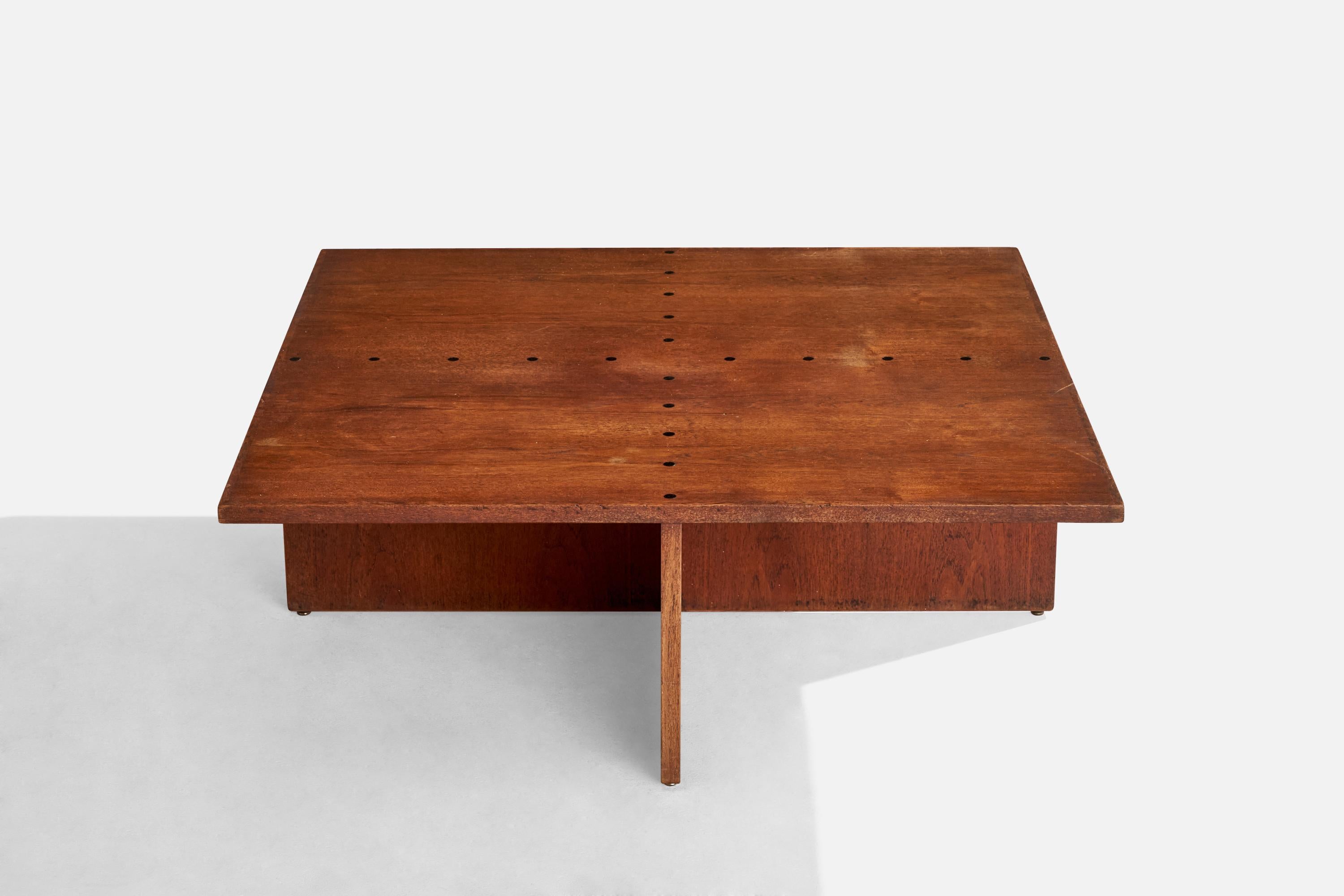 Mid-Century Modern Axel Thygesen, Table basse, teck, ébène, Danemark, 1958 en vente
