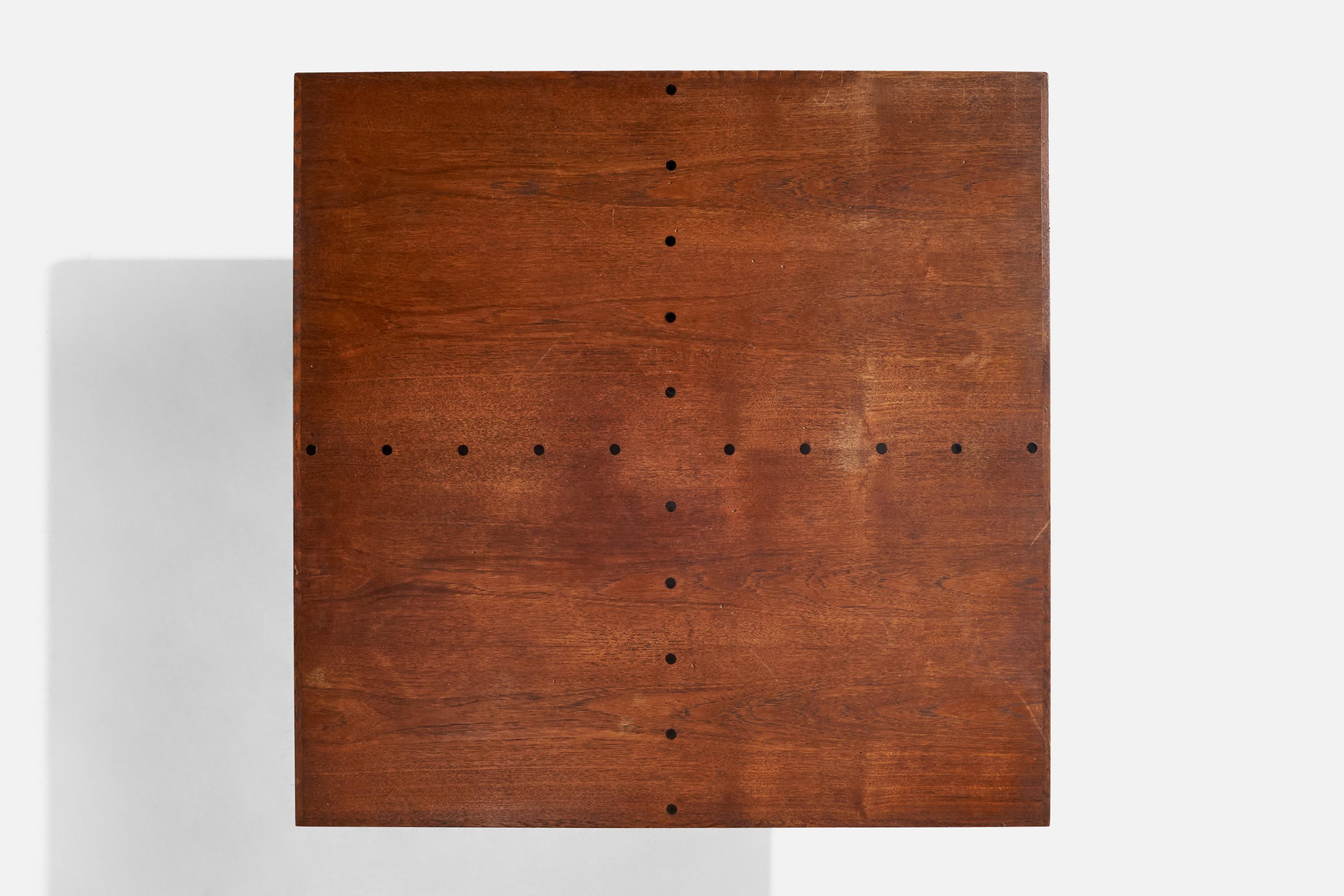 Milieu du XXe siècle Axel Thygesen, Table basse, teck, ébène, Danemark, 1958 en vente