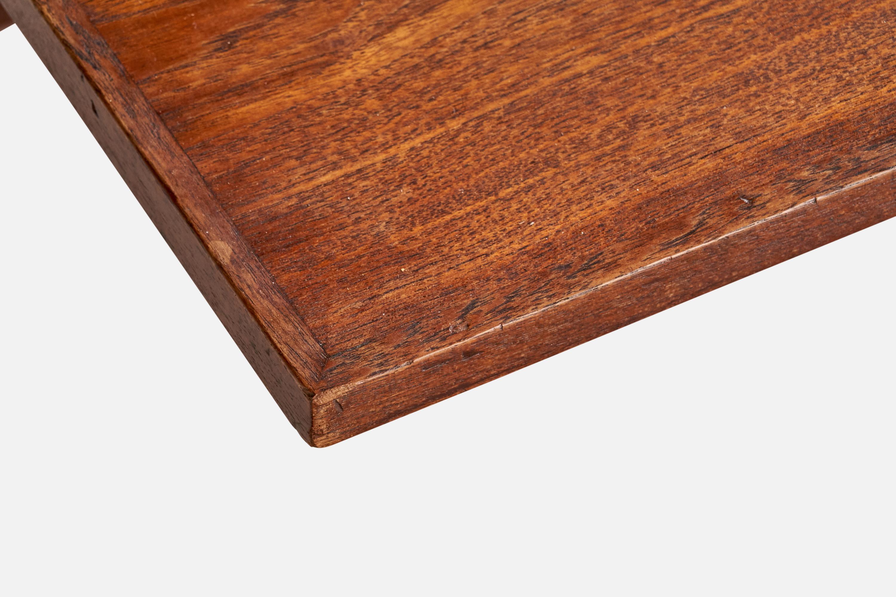 Axel Thygesen, Table basse, teck, ébène, Danemark, 1958 en vente 1